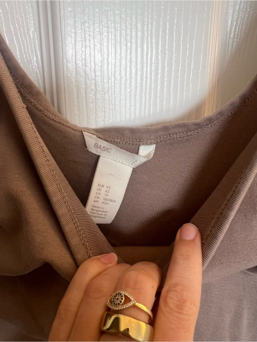 H&M Basic Tan Dress - Picture 3 of 3